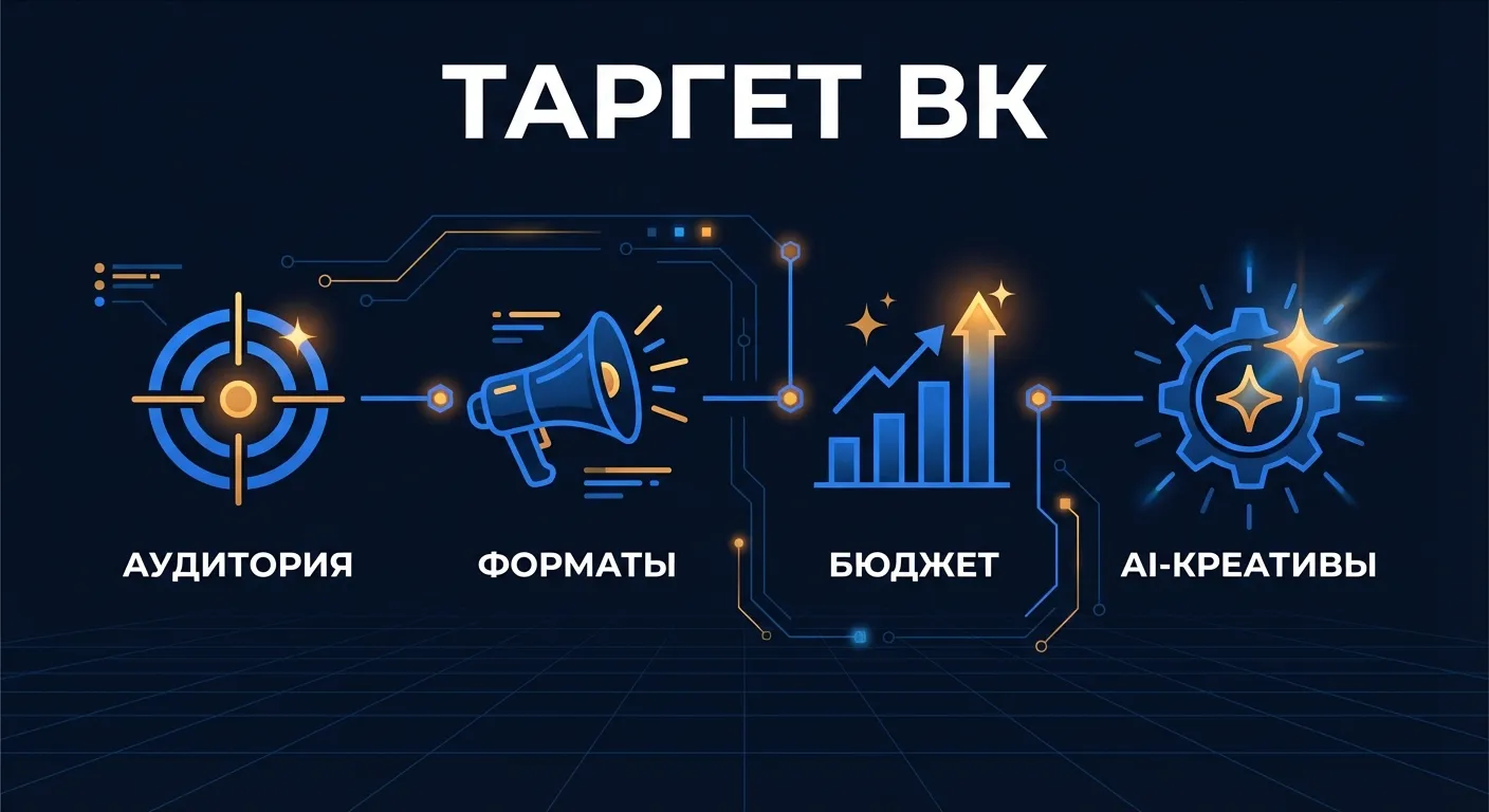 Таргетированная реклама ВКонтакте в 2026: настройка