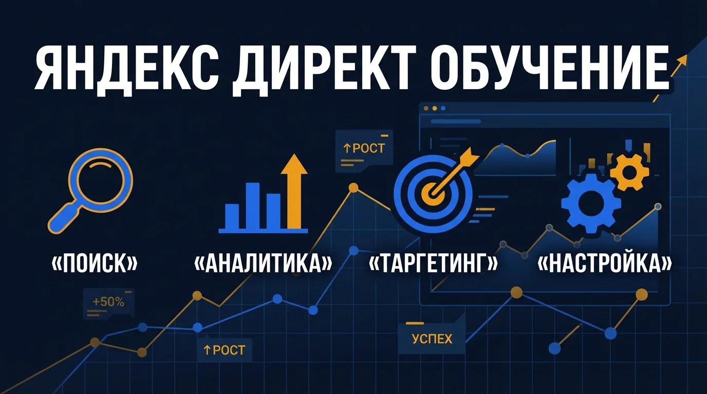 Яндекс.Директ с нуля: пошаговое обучение для бизнеса